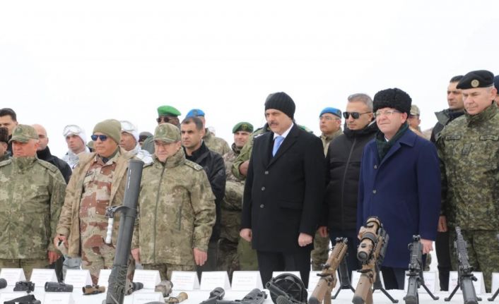 Vali Mustafa Çiftçi, ‘Kış Tatbikatı-2025’i izledi