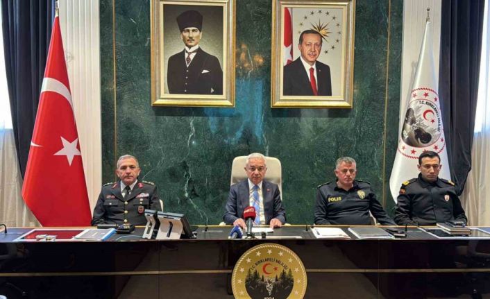 Vali Turan: "Suç ve suç örgütüyle mücadeleyi kararlılıkla sürdürüyoruz"