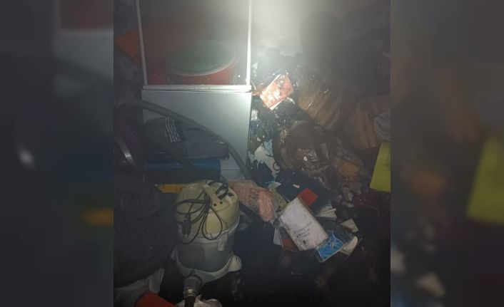 Van’da ev yangını