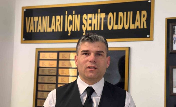 Yalova’da görev yapan Gazi Astsubay Efe, üniformasını gururla taşıyor