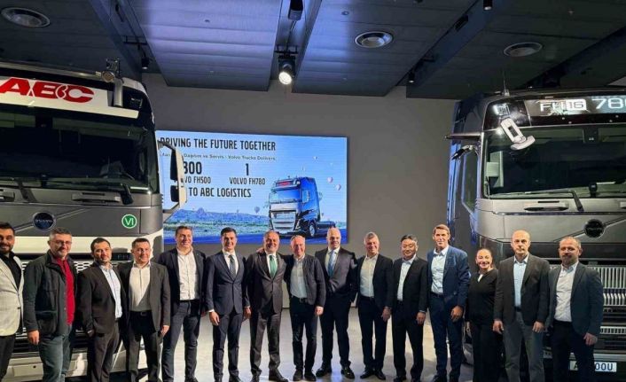ABC Lojistik, İsveç’te 801 adet çekici için 120 milyon euro değerinde yatırım yaptı