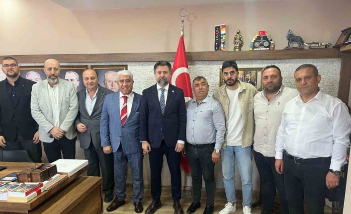 Antalya Çorum İş İnsanları Platformu, MHP İl Başkanı Güneş ile bir araya geldi