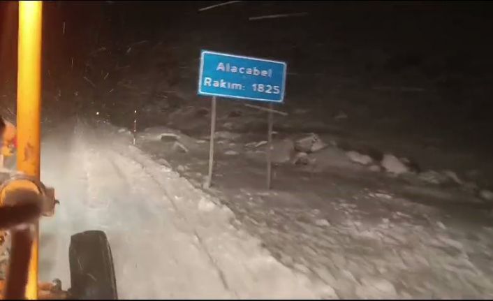 Antalya’ya kar sürprizi