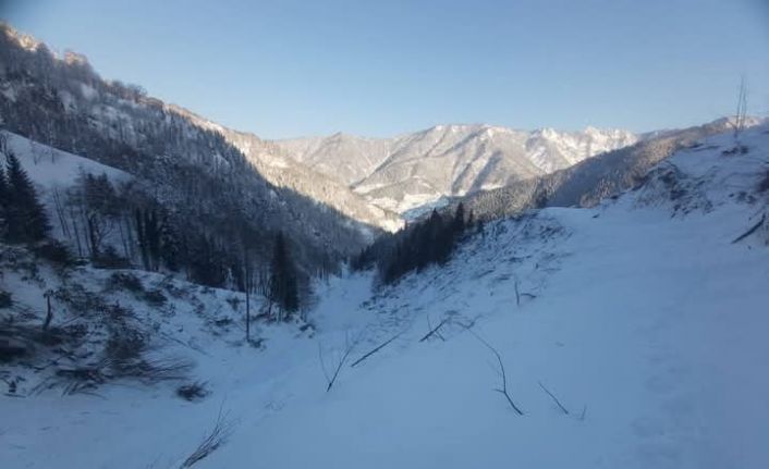 Artvin’de yoğun kar yağışının ardından bu kez çığ tehlikesi baş gösterdi