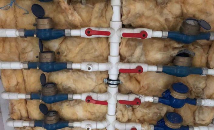 Aydıntepe’de vatandaşlar sayaç ve su borusu donma riskine karşı uyarıldı