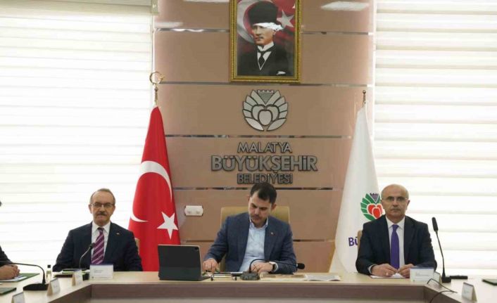 Bakan Kurum, Malatya’da il koordinasyon toplantısına katıldı