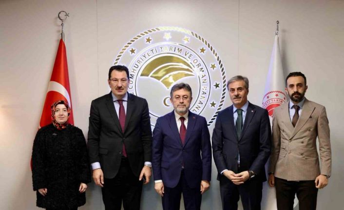 Başkan Alemdar, Bakan Yumaklı ile 3 projeyi görüştü