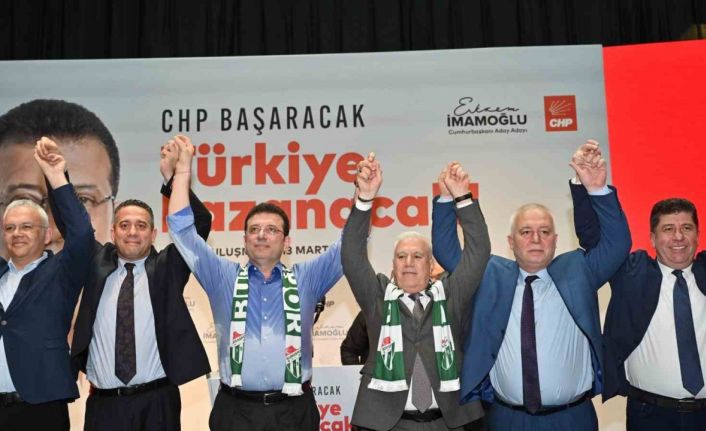 Başkan Bozbey, "Ekrem Başkanımız ile kol kolayız, omuz omuzayız"