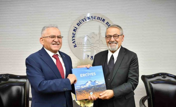 Başkan Büyükkılıç, Prof. Dr. Naci Görür’ü ağırladı