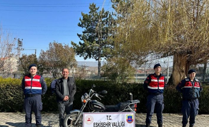 Beylikova’da çalışan motosiklet aynı gün il merkezinde ele geçirildi