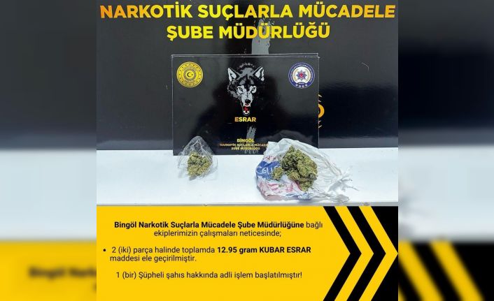 Bingöl’de uyuşturucuyla mücadele çalışmaları sürüyor