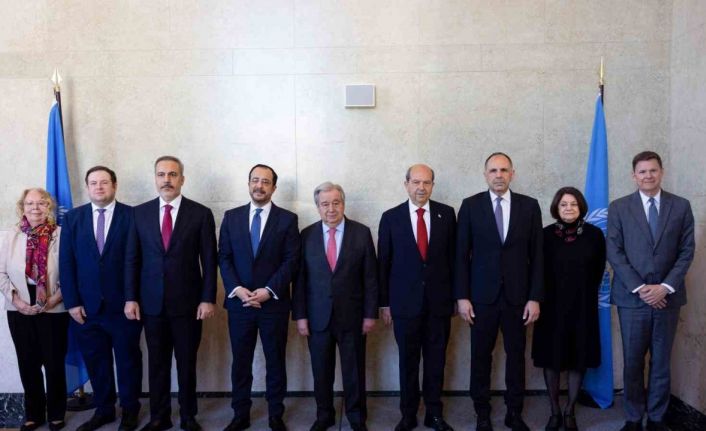 Cenevre’de 5+1 gayriresmi Kıbrıs Zirvesi sona erdi