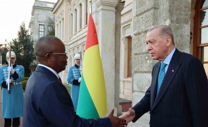 Cumhurbaşkanı Erdoğan, Gine Bissau Devlet Başkanı Embalo ile görüştü