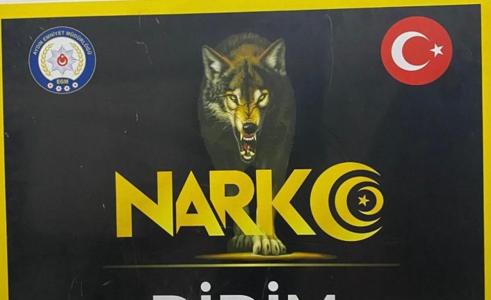 Didim’de narkotik polisleri uyuşturucuya geçit vermedi