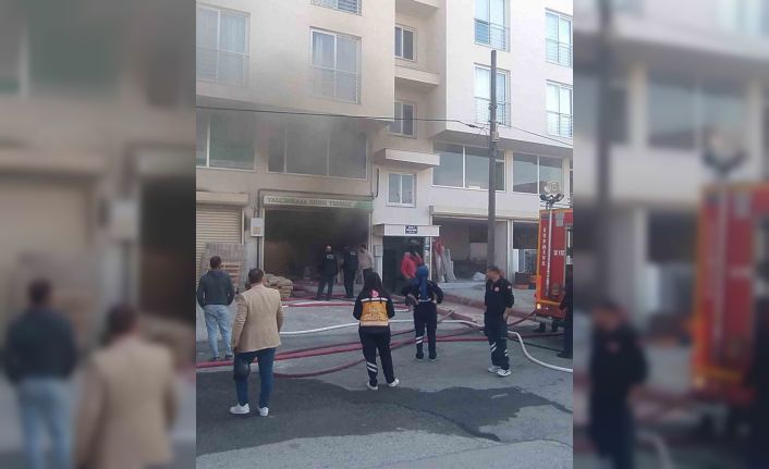 Dörtyol’da iş yeri yangını