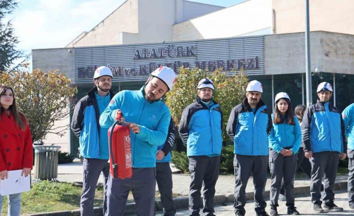 Düzce Üniversitesi’nde acil durum bilinci artırıldı
