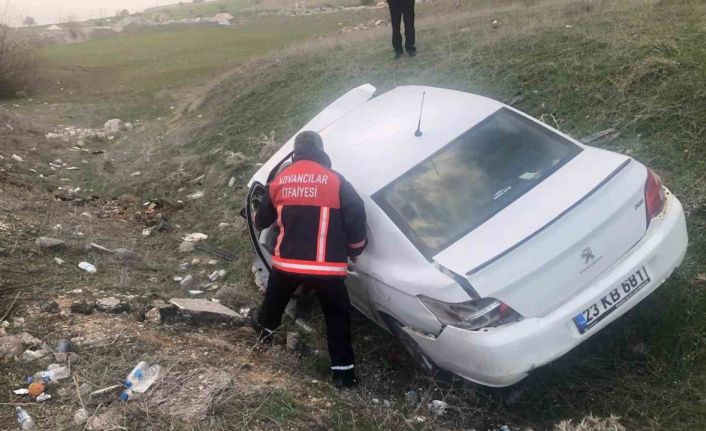 Elazığ’da trafik kazası: 1 yaralı