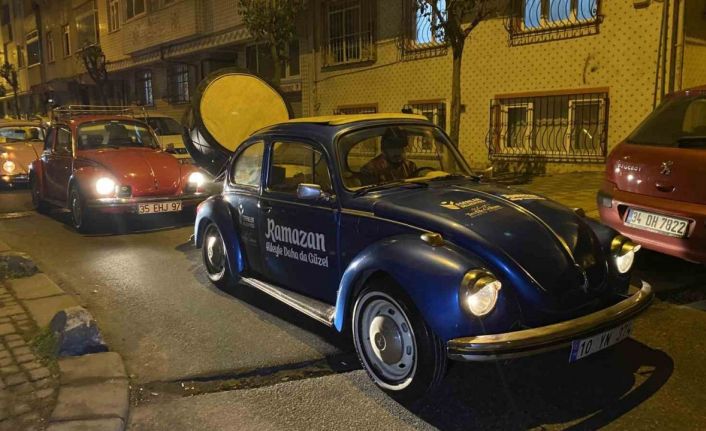 Esenler’in davulcu vosvosları bu Ramazan ayında da sokaklarda