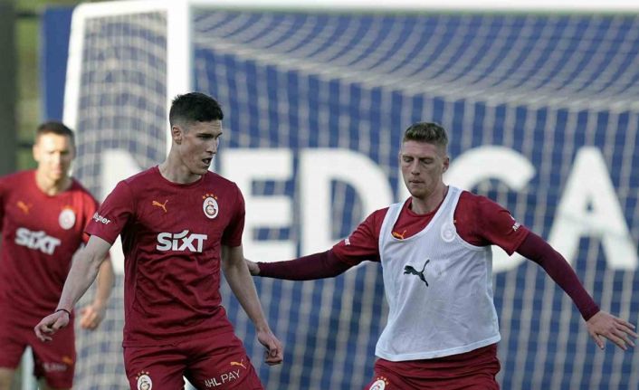 Galatasaray, Fenerbahçe maçı hazırlıklarını sürdürdü