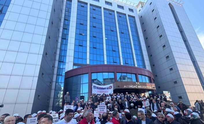Hak-İş/Hizmet-İş Sendikasından Altındağ Belediyesine protesto