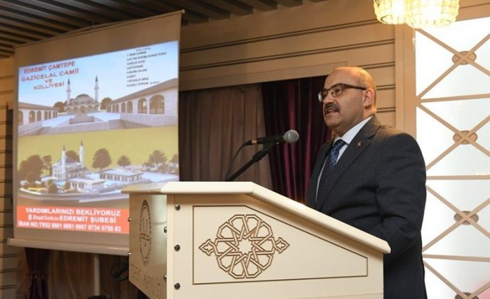 İbrahimce Mahallesi’nde yapımı süren cami ve külliye tanıtıldı