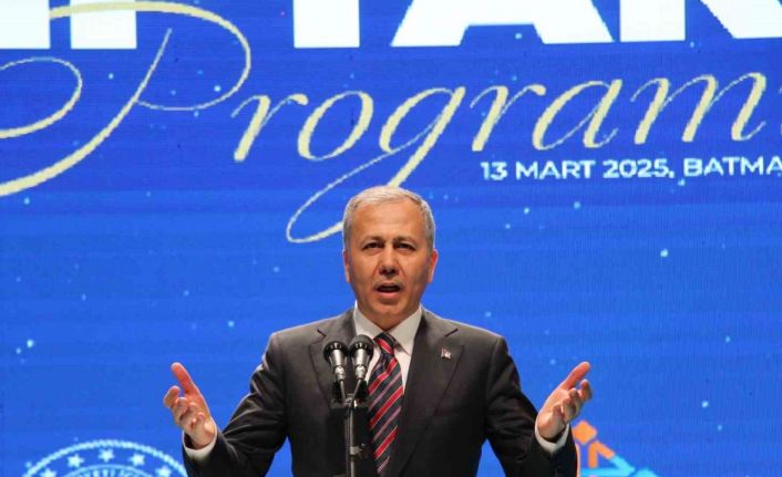 İçişleri Bakanı Yerlikaya: "Bu toprakları bize vatan kılan cevher kardeşliğimizde saklıdır"