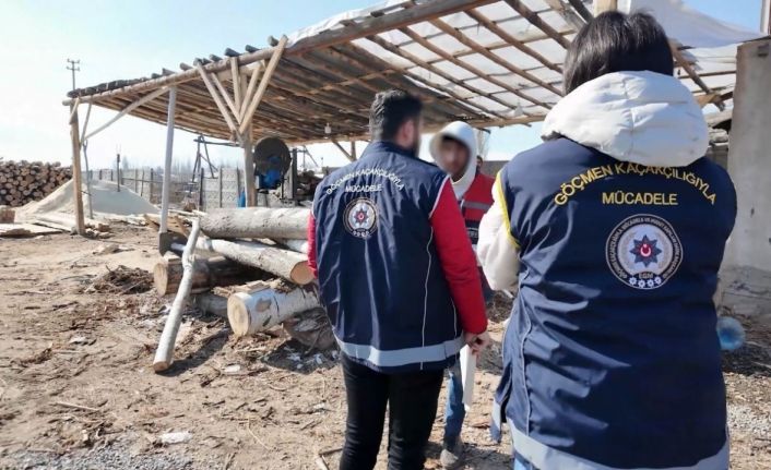 Iğdır’da çalışma izni olmayan yabancı uyruklu düzensiz göçmen çalıştıran iş yerlerine operasyon