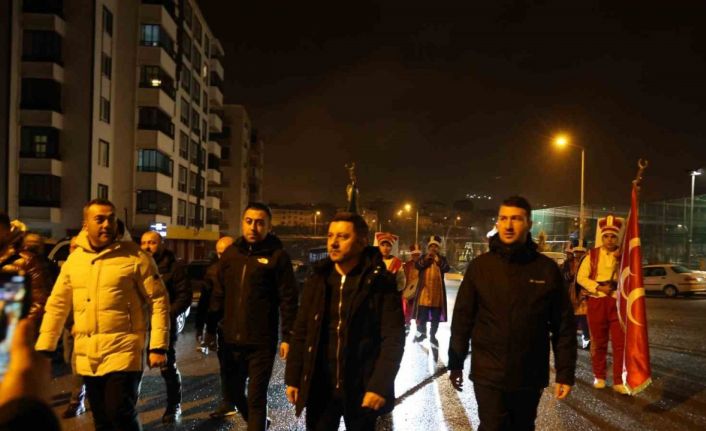 İlk sahura mehteranla kalktılar