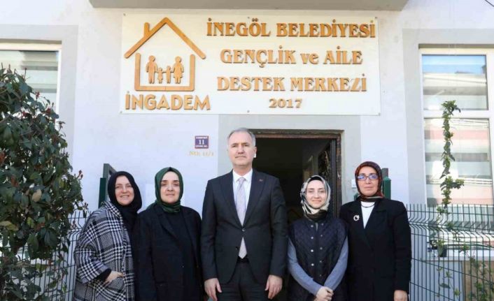 İnegöl Belediyesi, İNGAM ile ailelerin yanında