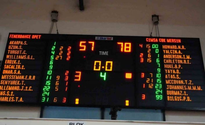 ING Kadınlar Türkiye Kupası’nda ÇBK Mersin finalde