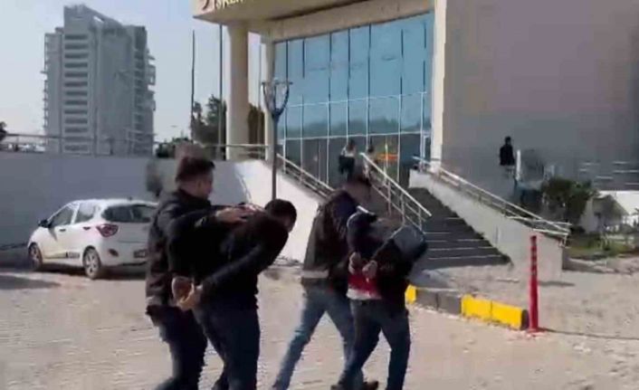 İskenderun’da hırsızlık şüphelisi 3 kişi tutuklandı