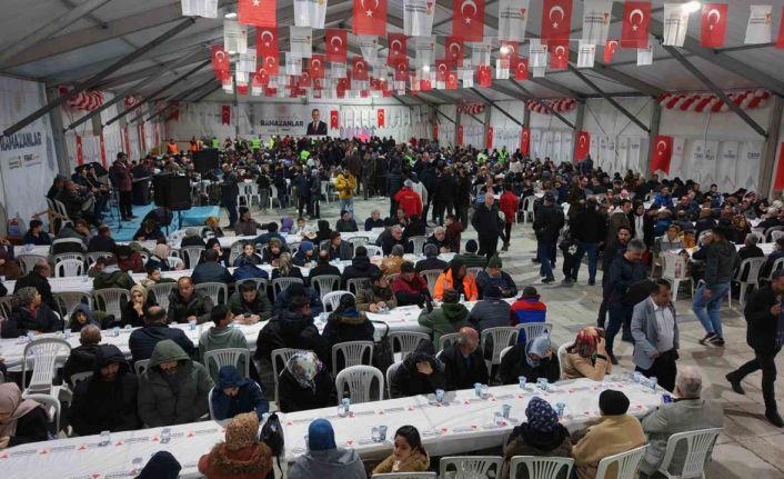 Kahramanmaraş’ta binler gönül sofrasında buluştu