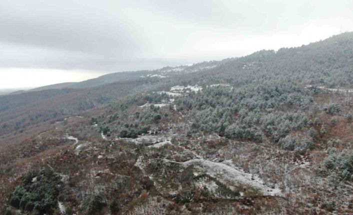 Kastamonu’da sonbahar ve kış aynı karede yer aldı