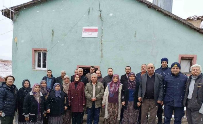 Kaymakam köy sakinleri ile bir araya geldi