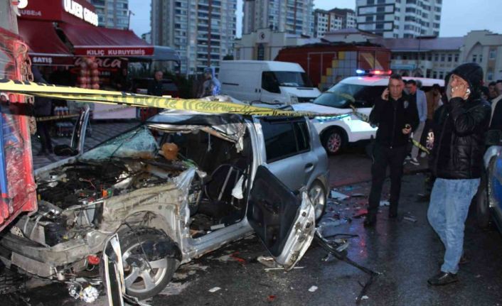 Kayseri’de feci kaza: 1 ölü, 1 yaralı