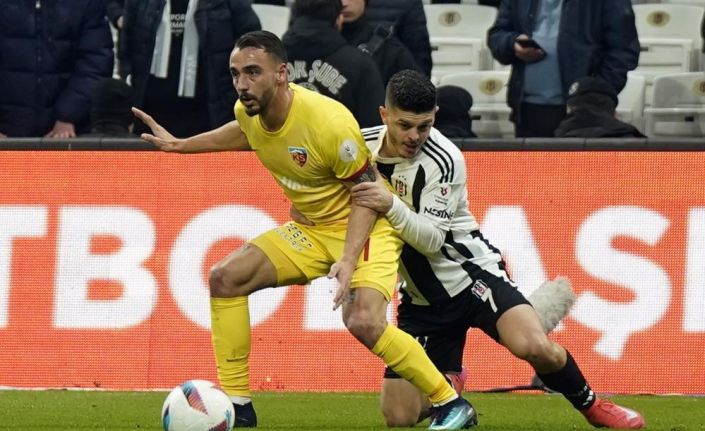Kayserispor Beşiktaş deplasmanında yine kazanamadı