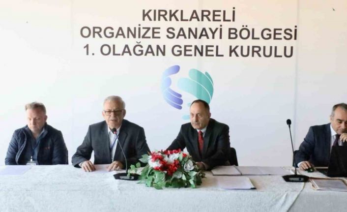 Kırklareli’nde OSB genel kurulu yapıldı