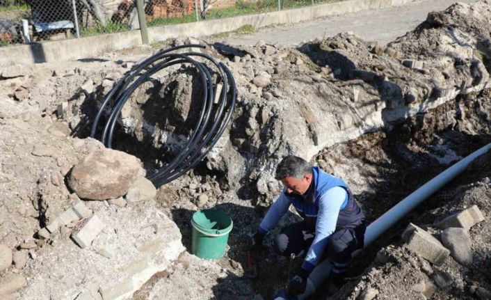 Köyceğiz’de, arızalanan hatlar yenileniyor