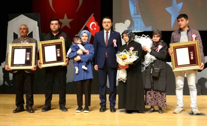 Kütahya’da Devlet Övünç Madalyası ve Beratı Tevcih töreni