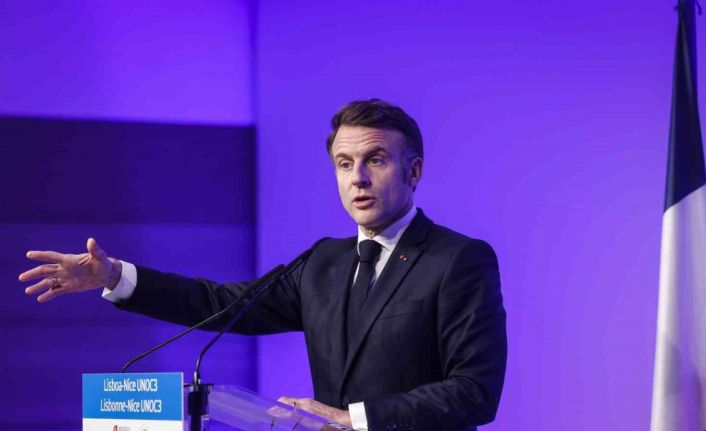 Macron: "Fransa’nın nükleer gücü, Avrupa’da barış ve güvenliği koruyan bir unsur olmuştur"