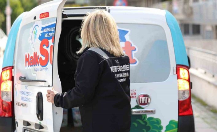 Merkezefendi Halk Süt araçları artık anlık takip ediliyor