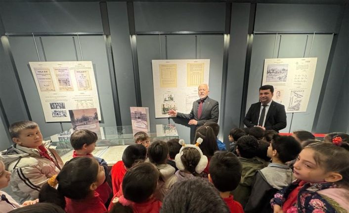 Minik ziyaretçiler "Maziden İstikbale Asırlık Şifa" yolculuğu yaptı