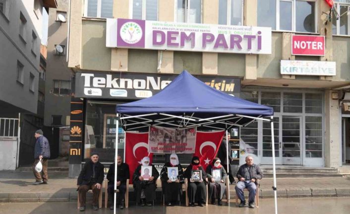 Muş’ta annelerin evlat nöbeti devam ediyor