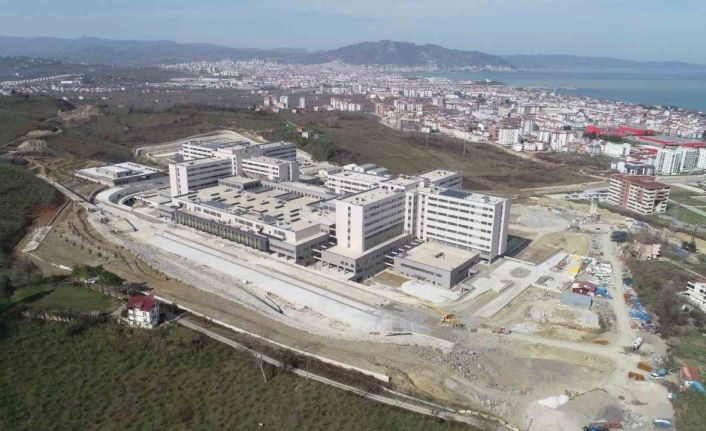 Ordu Şehir Hastanesi’nin son hali: Çalışmalar tüm hızıyla sürüyor