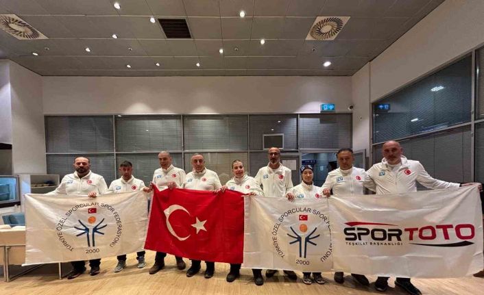 Özel Sporcular Kayak Milli Takımı, Dünya Şampiyonası için Fransa’ya gitti
