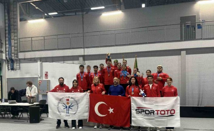 Özel Sporcular Para Atletizm Milli Takımı Avrupa şampiyonu