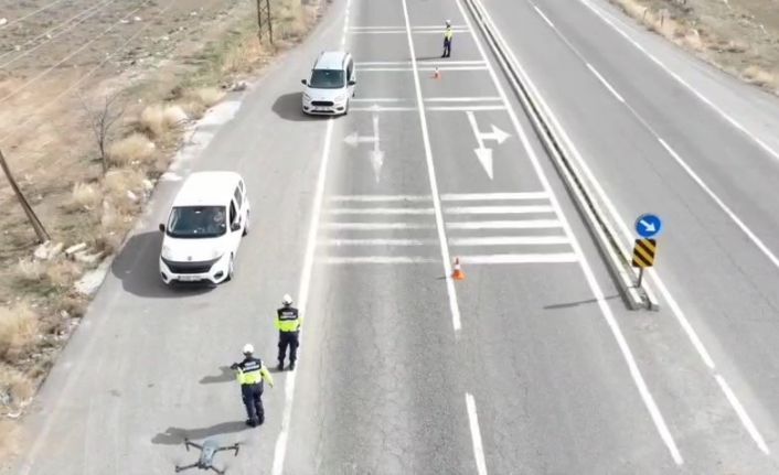 Ramazan Bayramı’nda trafik güvenliği için dron destekli denetimler arttı