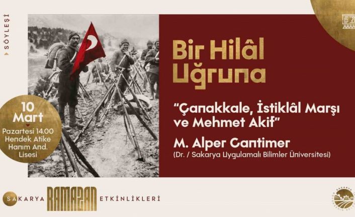 Sakarya’da kültür sanat etkinliklerinin yeni haftası iki söyleşi programıyla başlayacak