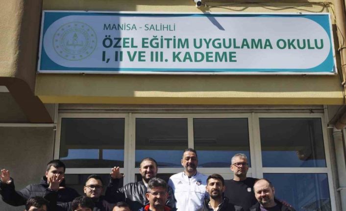 Salihli Beşiktaşlılar Derneği, özel çocukları unutmadı