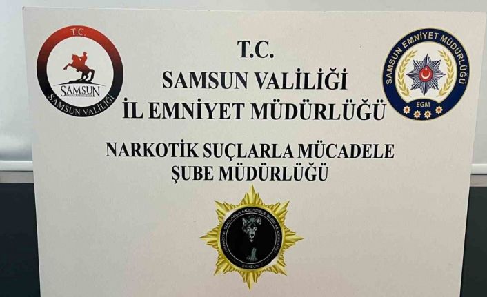 Samsun’da bin 122 adet sentetik ecza ele geçirildi: 2 gözaltı